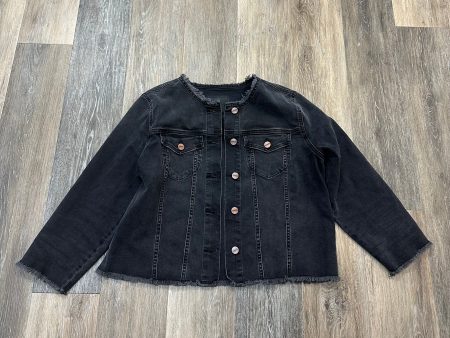 Jacket Denim By Sanctuary In Black Denim, Size: L Supply