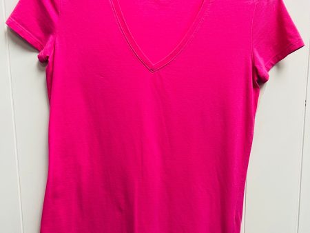 Top Short Sleeve Designer By Lilly Pulitzer In Pink, Size: Xs on Sale