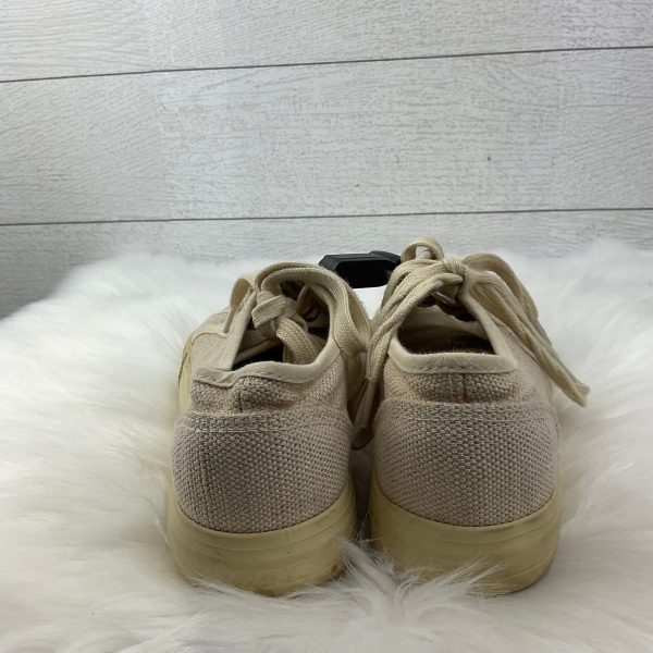 Shoes Sneakers By Justfab In Cream, Size: 9 Online Hot Sale