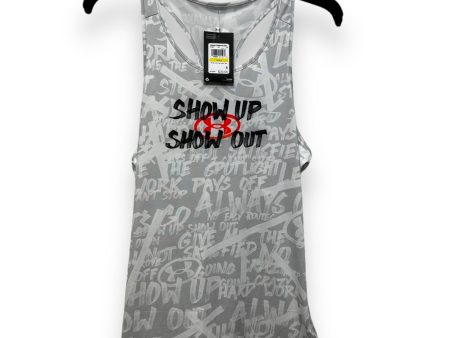 Athletic Tank Top By Under Armour In Grey, Size: M Online Sale