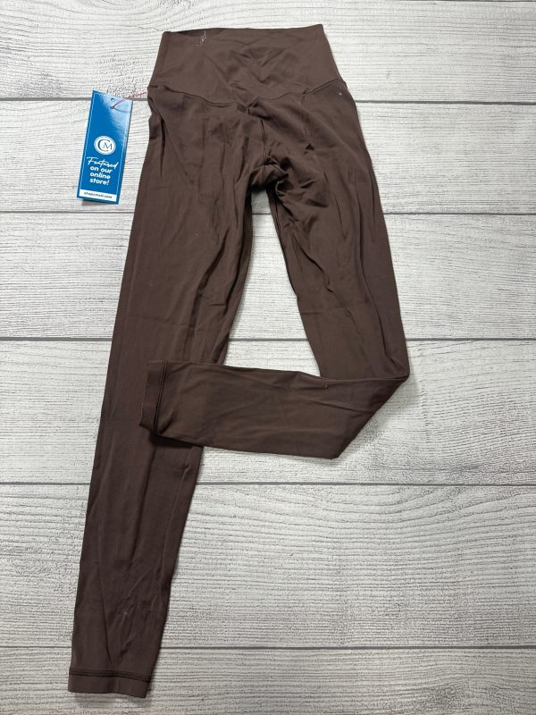 Athletic Leggings By Aerie In Brown, Size: Xs Fashion