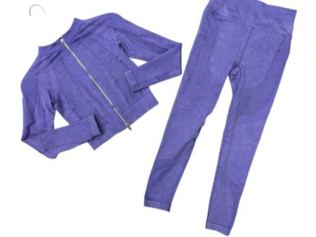 Athletic Pants 2pc By Clothes Mentor In Purple, Size: S Online Sale