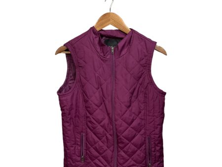 Vest Faux Fur & Sherpa By Relativity In Purple, Size: M Cheap