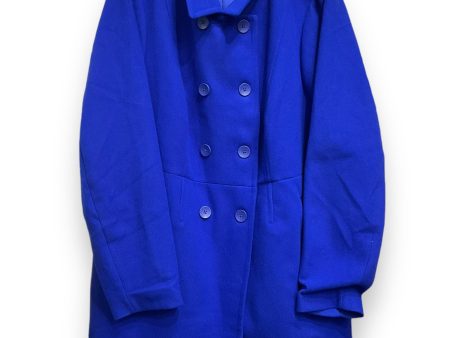 Coat Peacoat By Torrid In Blue, Size: 2x Sale