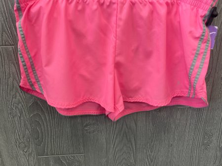 Athletic Shorts By Danskin Now In Pink, Size: Xxl Cheap