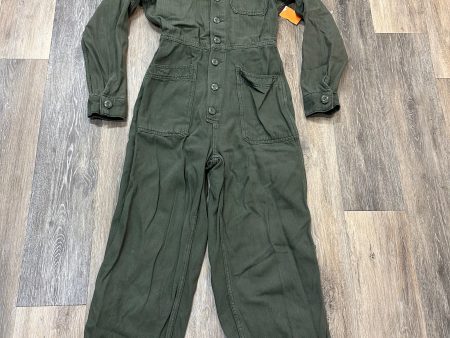 Jumpsuit By Free People In Green Denim, Size: Xs For Cheap