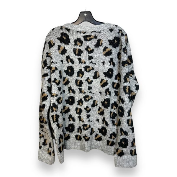 Sweater By Hem & Thread In Leopard Print, Size: S Supply