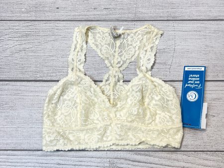 Bralette By Free People In Cream, Size: M Online Hot Sale