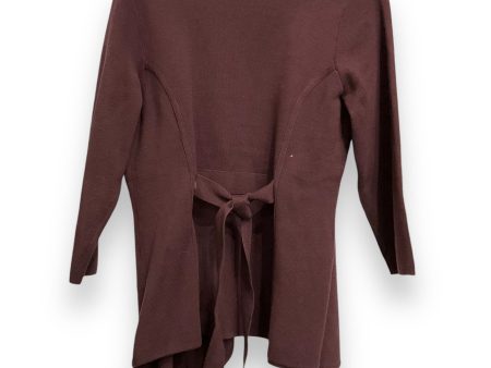 Cardigan By Alfani In Maroon, Size: M For Cheap