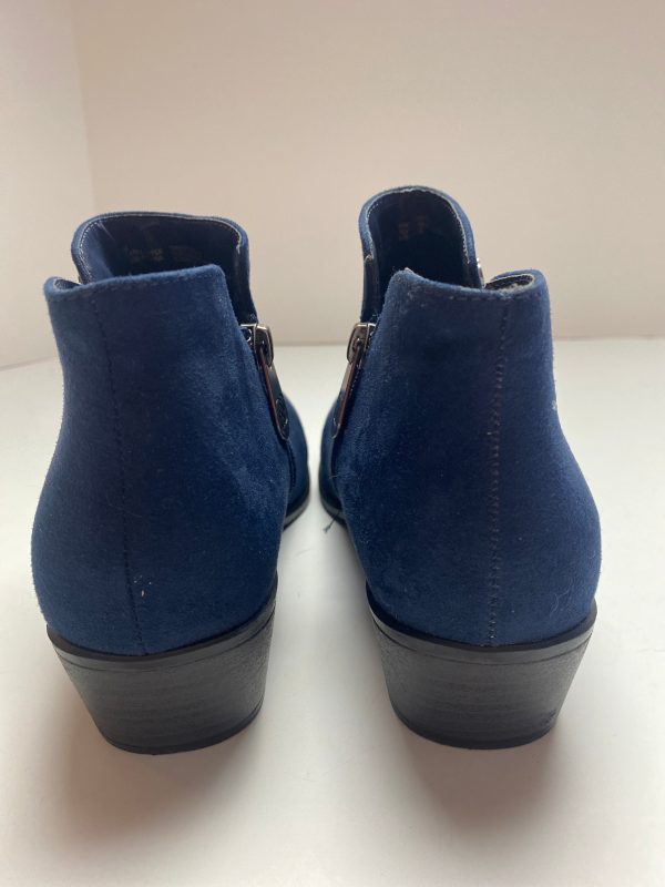 Boots Ankle Flats By Daisy Fuentes In Blue, Size: 9 Online Hot Sale