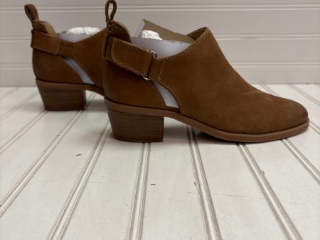 Boots Ankle Heels By Steve Madden In Brown, Size: 5.5 Online