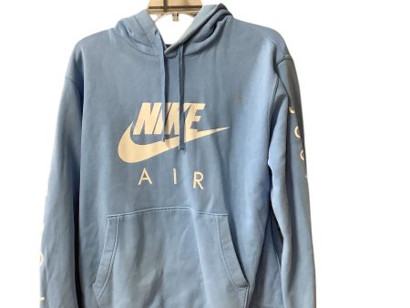 Athletic Sweatshirt Hoodie By Nike Apparel In Blue, Size: L Fashion