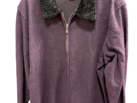 Cardigan By Cathy Daniels In Purple, Size: 2x For Discount