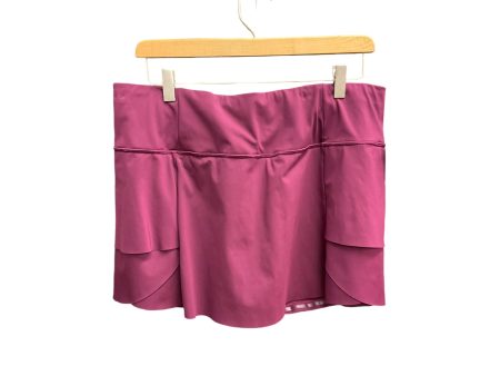 Athletic Skort By Athleta In Purple, Size: L Online Sale