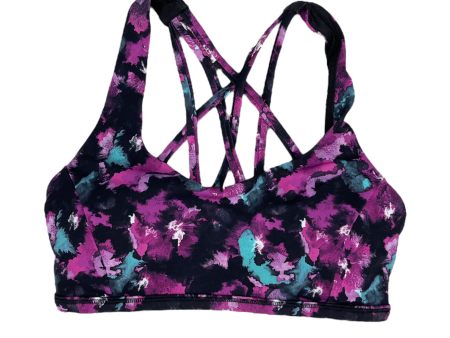 Athletic Bra By Lululemon In Purple, Size: 4 Fashion