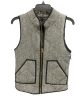 Vest Puffer & Quilted By Clothes Mentor In Black & Cream, Size: Xs Fashion