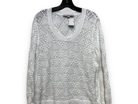 Sweater By Loft In White, Size: Xl For Cheap