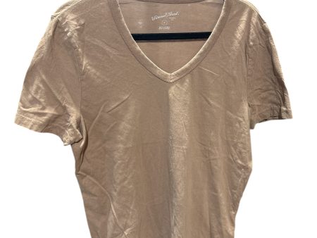 Top Short Sleeve By Universal Thread In Brown, Size: M Hot on Sale