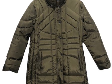 Coat Puffer & Quilted By London Fog In Green, Size: S Online Sale