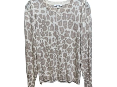 Leopard Sweater By Splendid In Animal Print, Size: S Cheap