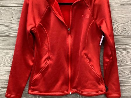 Athletic Jacket By The North Face In Red, Size: M Discount