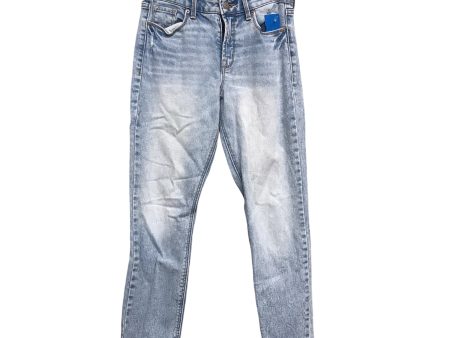 Jeans Straight By Old Navy In Blue Denim, Size:2 For Discount