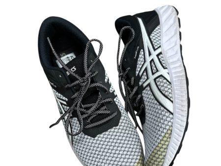 Shoes Athletic By Asics In Black & White, Size: 9.5 For Discount