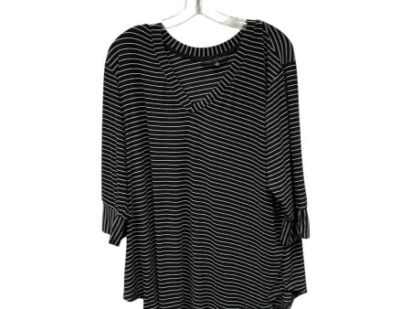 Top Ss By Jane And Delancey In Black, Size:1X Cheap