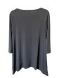 Blouse Long Sleeve By Chicos In Black & Pink, Size: Xs Online Sale