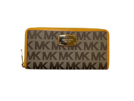 Wallet Designer By Michael Kors In Yellow, Size:Large Fashion