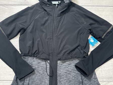 Athletic Jacket By Athleta In Black, Size: M For Cheap