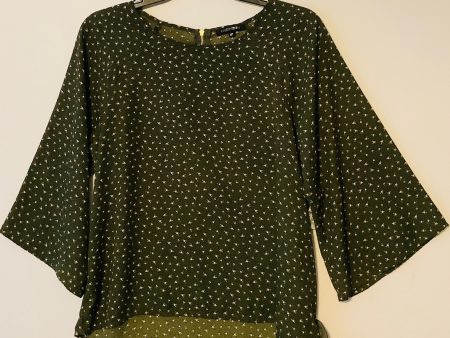 Top Short Sleeve By Papermoon In Green, Size: M Discount