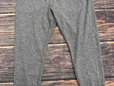 Athletic Leggings By Christopher And Banks In Grey, Size: Lp Sale