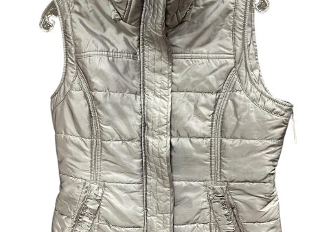 Vest Puffer & Quilted By New York And Co In Silver, Size: M Sale