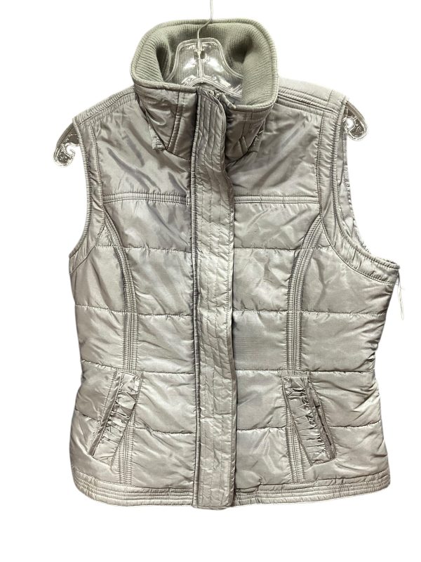 Vest Puffer & Quilted By New York And Co In Silver, Size: M Sale