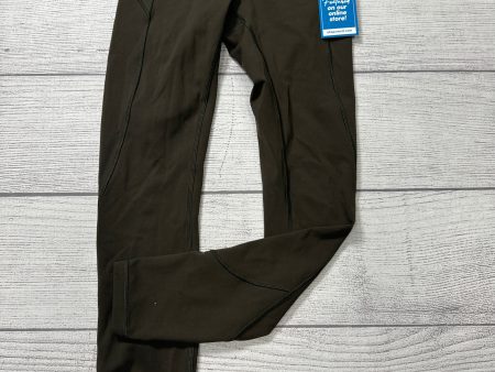 Athletic Leggings By Lululemon In Green, Size: 2 Online Sale