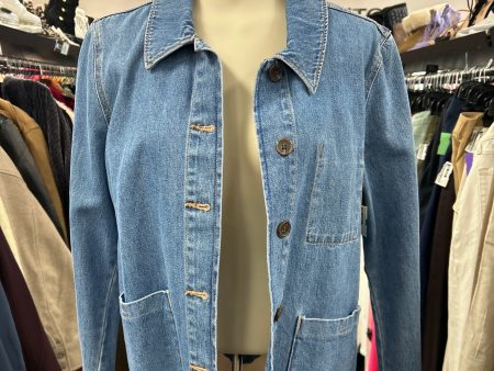 Jacket Denim By Old Navy In Blue Denim, Size: M For Cheap