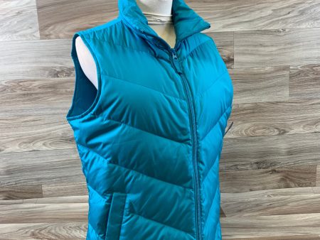 Vest Puffer & Quilted By Lands End In White, Size: M For Cheap