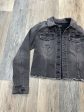 Jacket Denim By Kut In Black Denim, Size: L Cheap