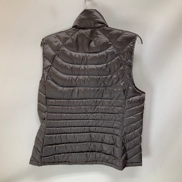 Vest Puffer & Quilted By Bernardo In Silver, Size: L For Cheap