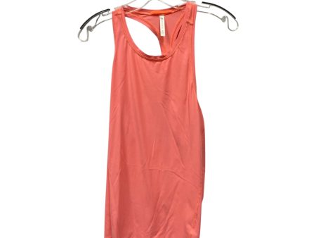 Athletic Tank Top By Athleta In Orange, Size:M Cheap