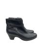 Boots Ankle Heels By Clarks In Black, Size: 7.5 Online Hot Sale