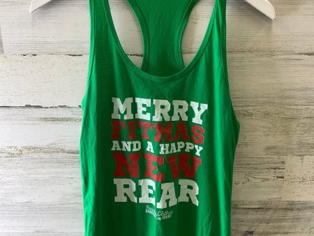 Athletic Tank Top By Clothes Mentor In Green, Size: L Sale