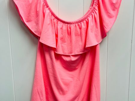 Top Short Sleeve Designer By Lilly Pulitzer In Pink, Size: S Cheap