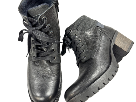 Boots Leather By Bullboxer In Black, Size: 9 For Cheap