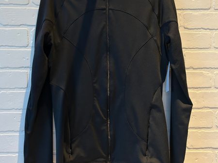 Athletic Jacket By Under Armour In Black, Size: M Cheap