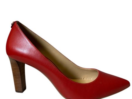 Shoes Designer By Michael Kors In Red, Size: 8.5 For Cheap