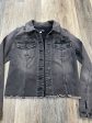 Jacket Denim By Kut In Black Denim, Size: L Cheap