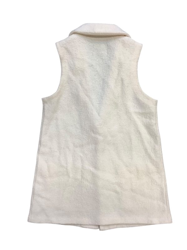 Vest Sweater By Tahari By Arthur Levine In Cream, Size: S Sale