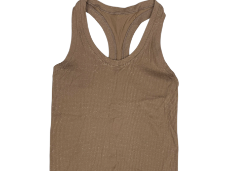 Athletic Tank Top By Clothes Mentor In Brown Online